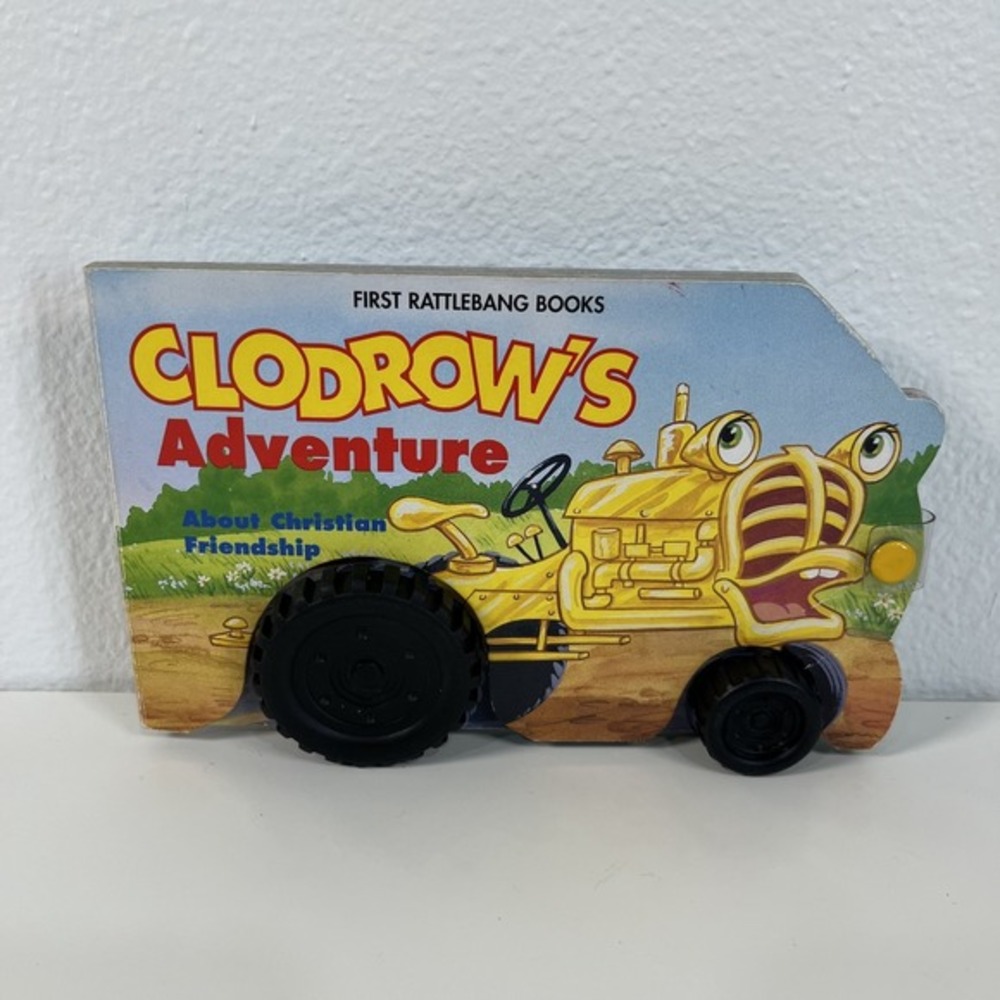 Clodrow's Adventure by Mark McCord First Rattlebang Books Christian Board Book